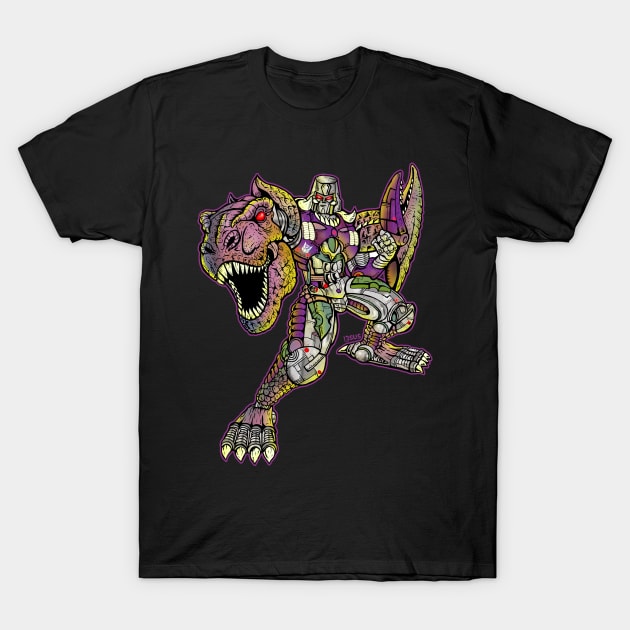 Beast Wars Transformers Megratron G1 by Blood Empire T-Shirt by BloodEmpire